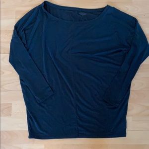 Athlete slouch shoulder tunic